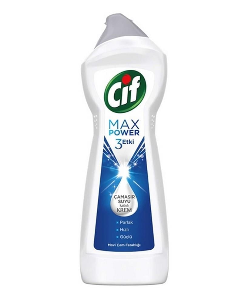 Cif Krem Max Power 450 Ml Mavi Çam