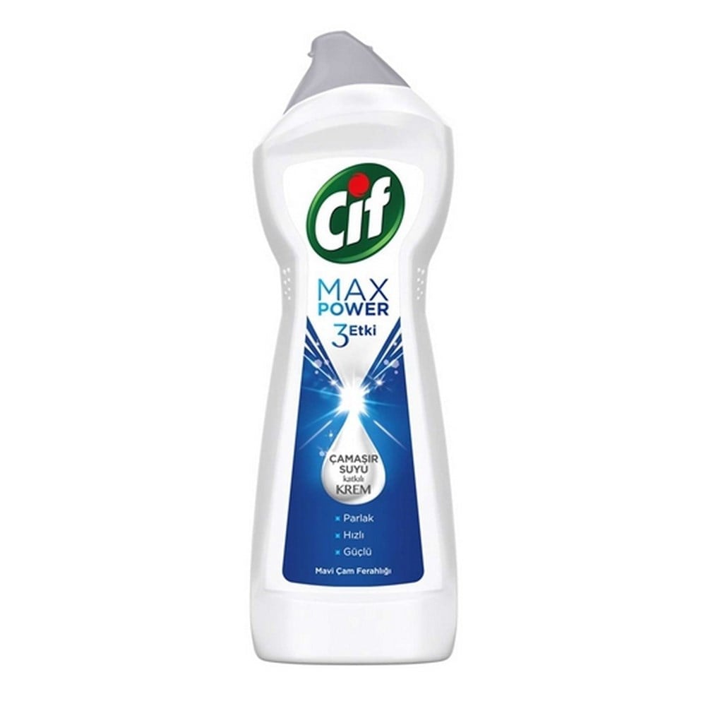 Cif Krem Max Power 450 Ml Mavi Çam