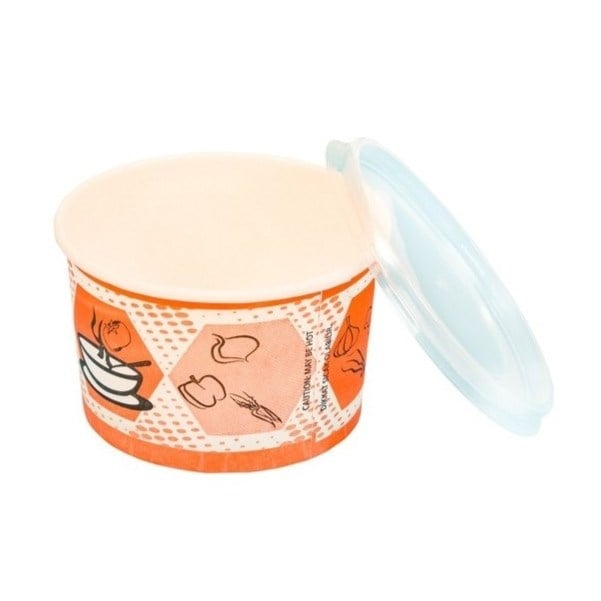 Çorba Kasesi Kapaklı 50 li Paket 14 Oz