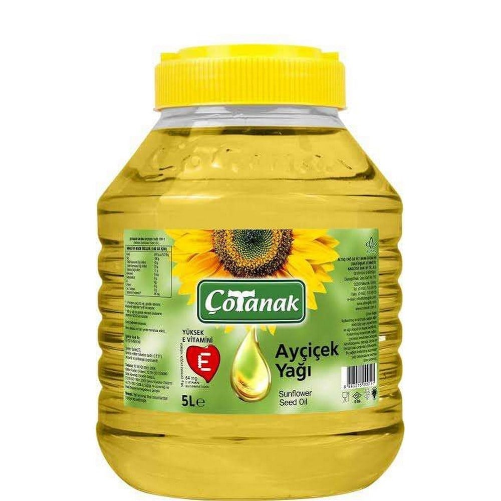 Çotanak Ayçiçek Yağı 5 lt x4 lü Koli