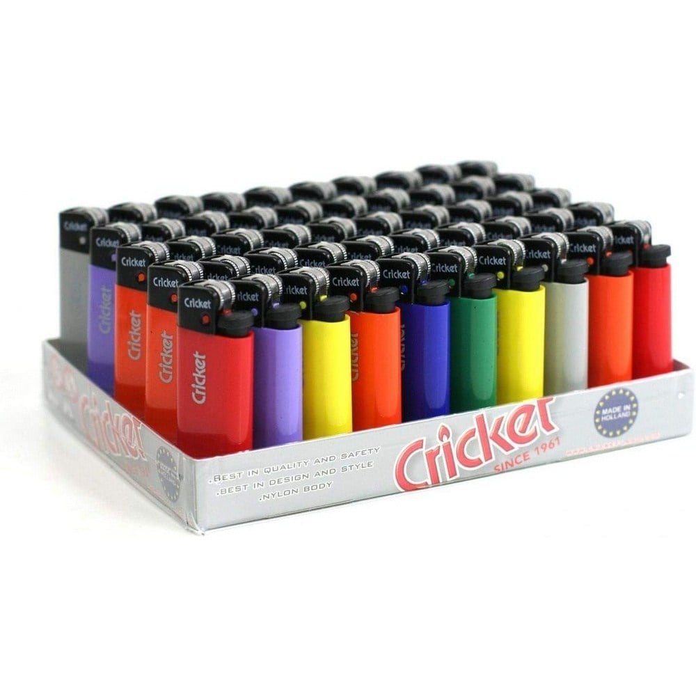 Cricket Mini Simplicity Taşlı Çakmak x50 li Paket