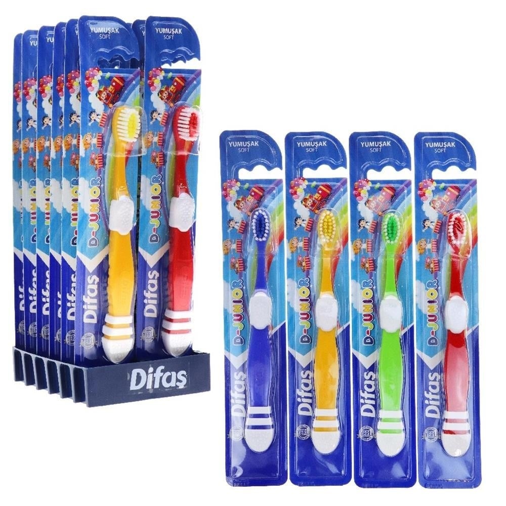 Difaş D-Junior Diş Fırçası x12 li Paket