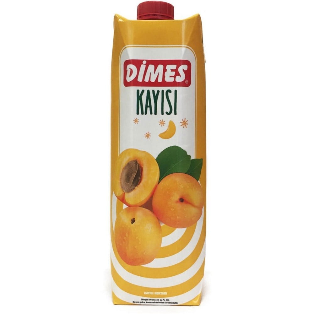 Dimes 1 lt Kayısı Nektarı x12 li Koli