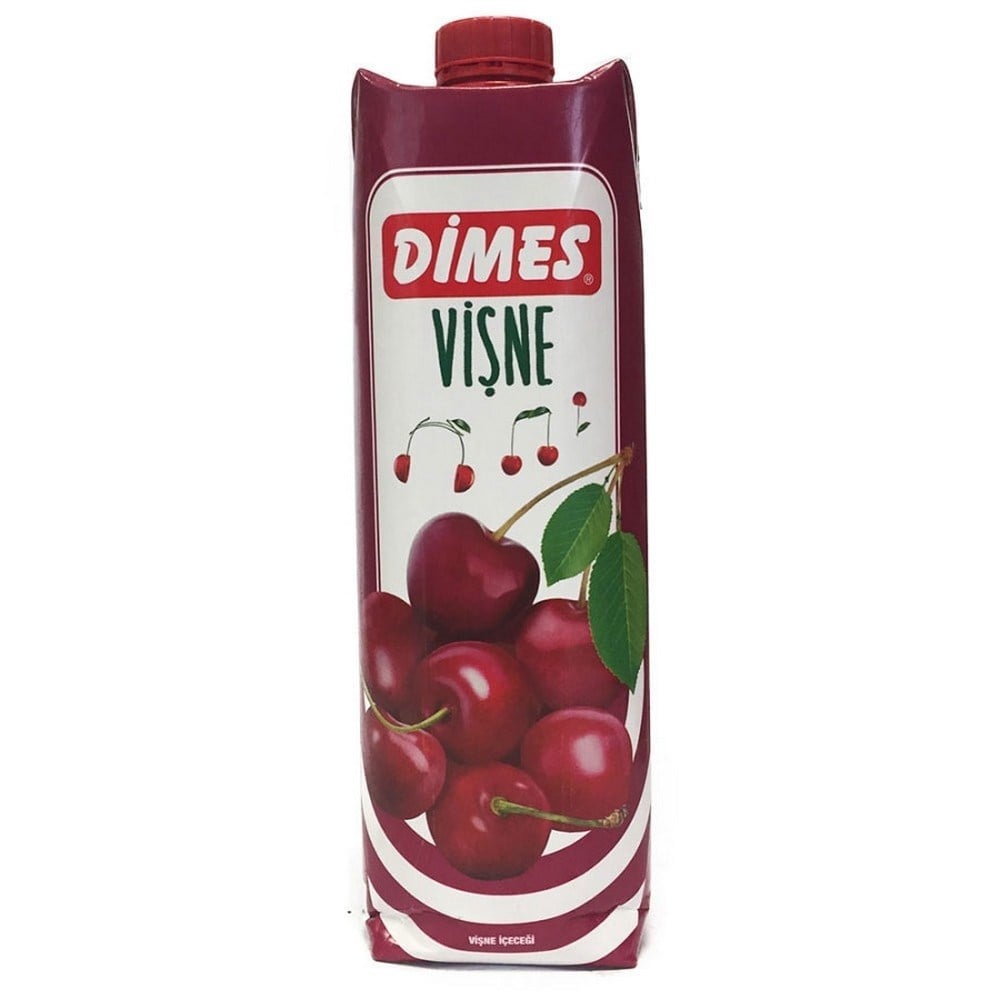 Dimes 1 lt Vişneli İçecek x12 li Koli