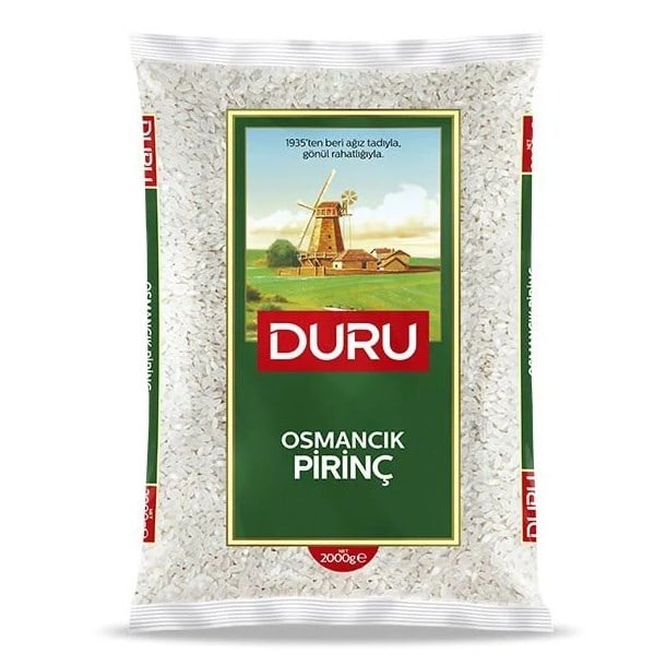 Duru 2 Kg Osmancık Pirinç x8 li Koli