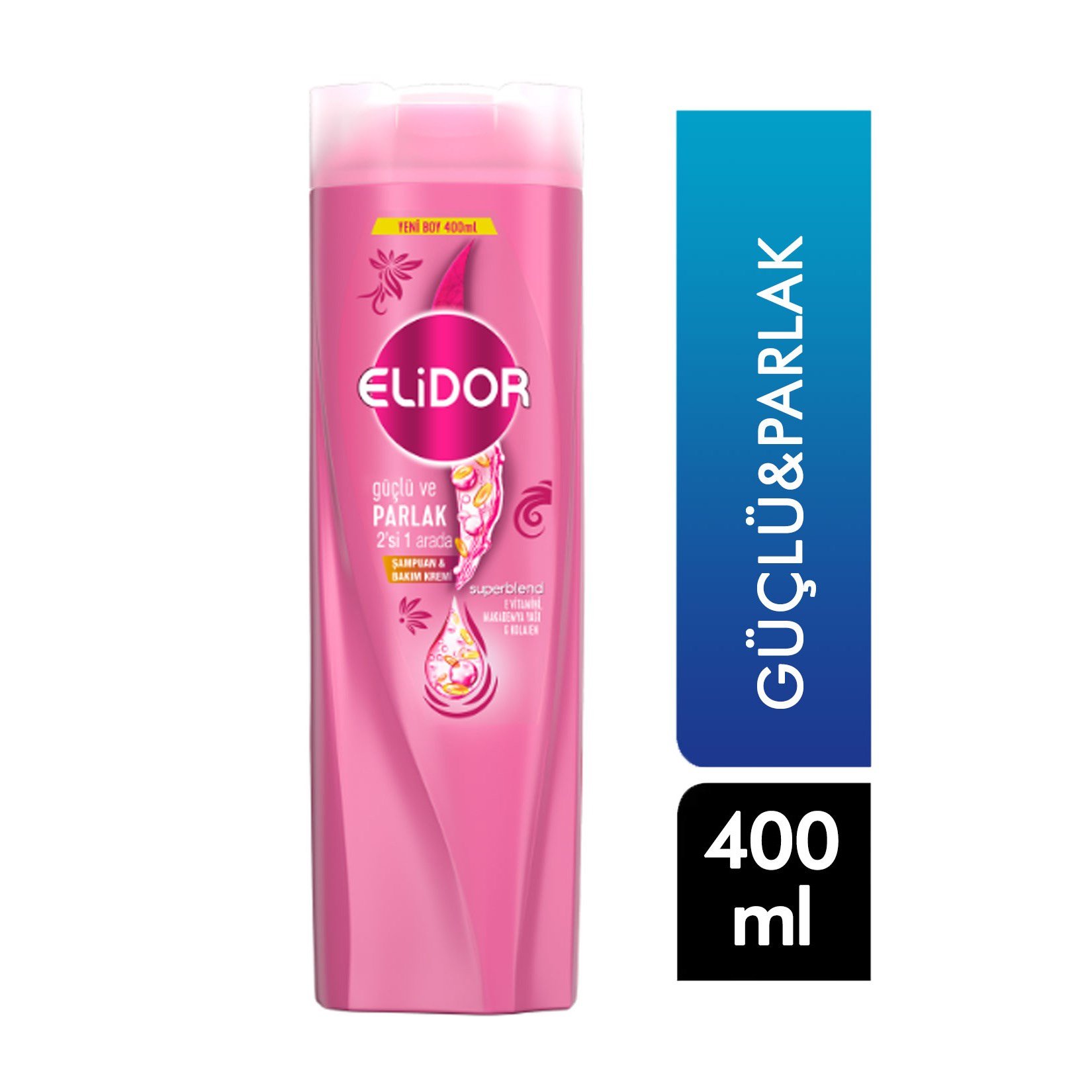 Elidor 400 Ml 2 in 1 Güçlü ve Parlak
