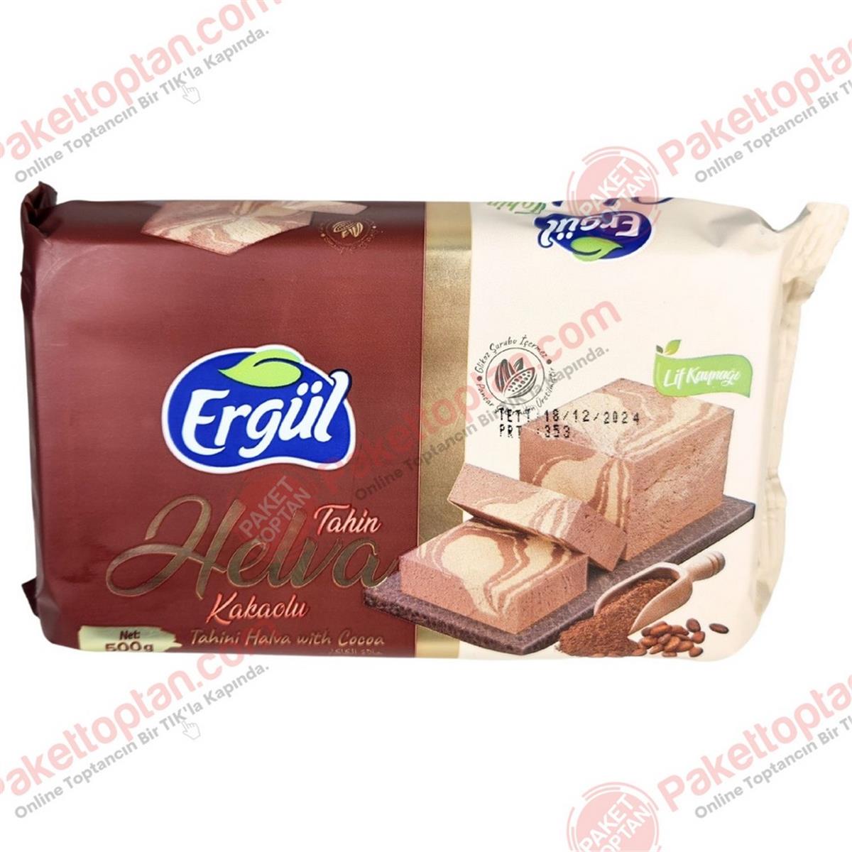 Ergül Helva 500 Gr Kakaolu