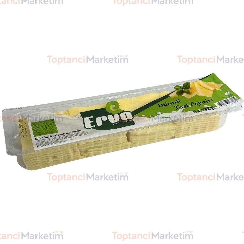 Erva 1000 Gr Dilimli Tost Peyniri