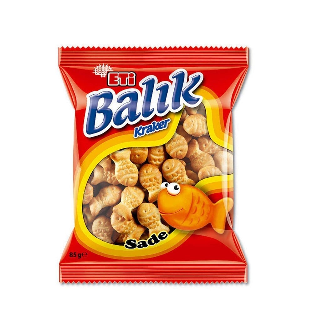 Eti Balık Kraker 85 Gr  x14 lü Koli