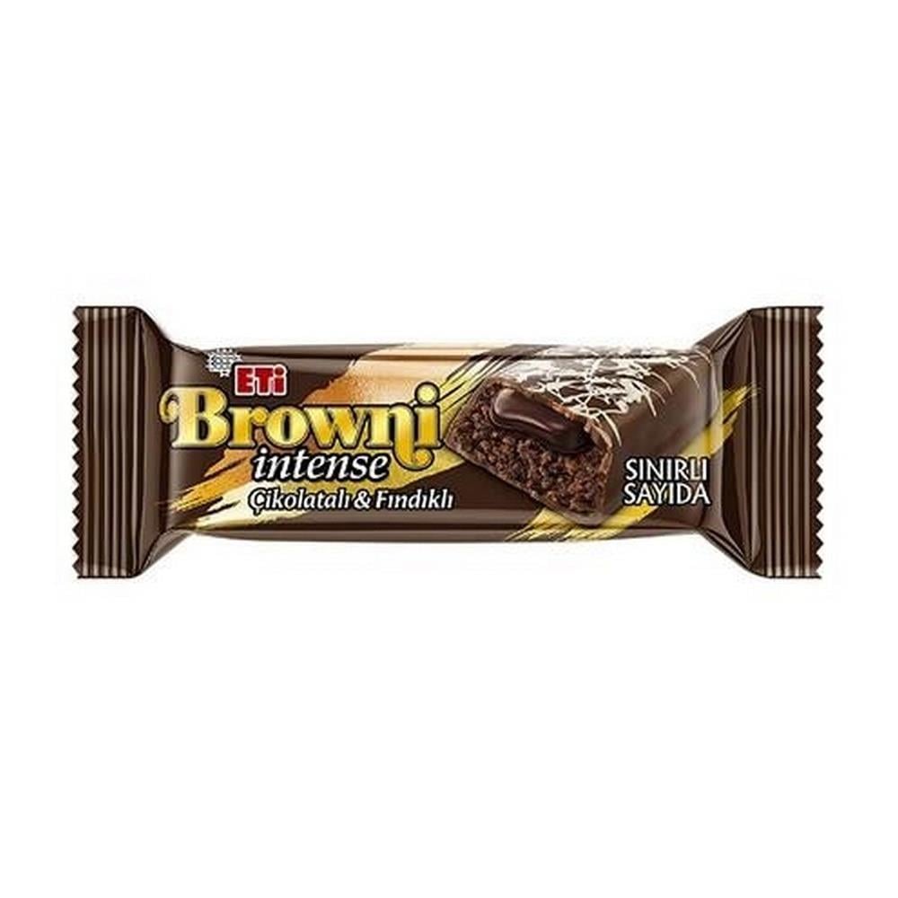 Eti Browni İntense Çikolatalı ve Fındıklı Kek 48 Gr x16 lı Koli