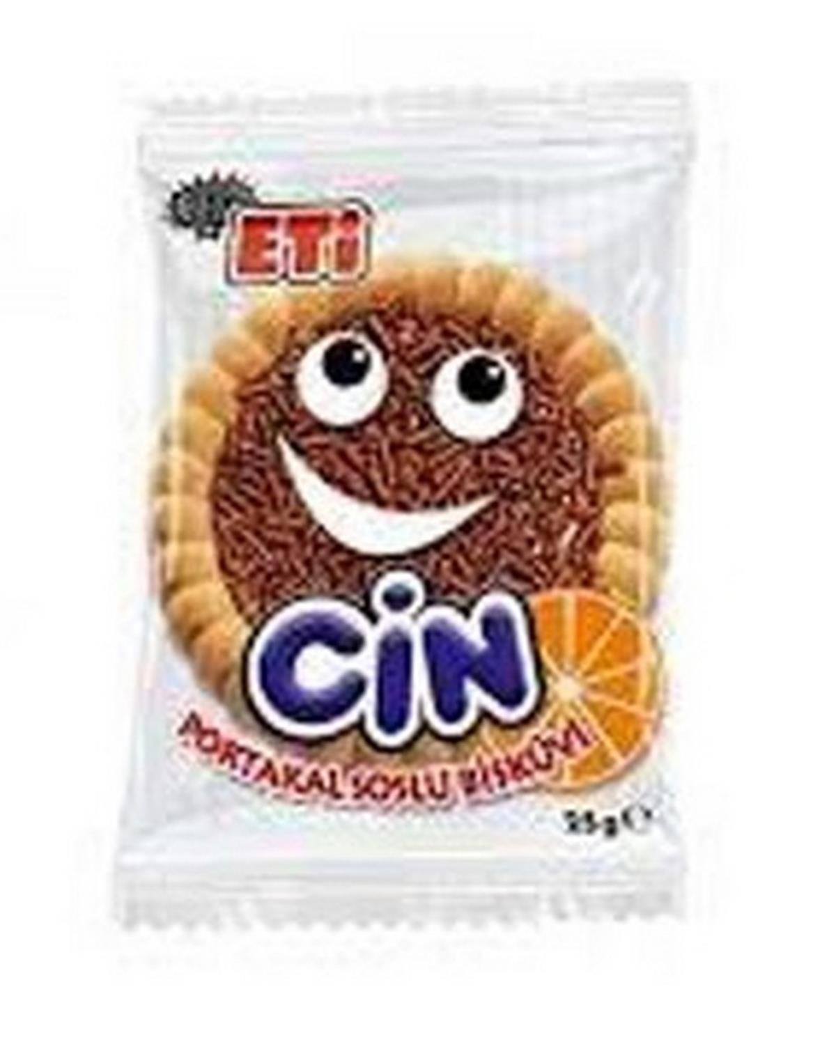 Eti Cin 25 gr Bisküvi Portakal Soslu Bisküvi 