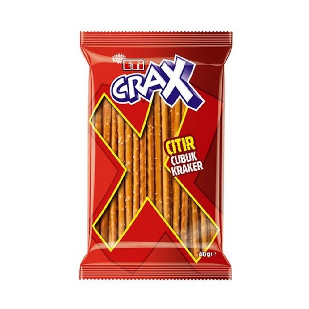 Eti Crax Sade Çubuk Kraker 40 Gr x34 lü Koli
