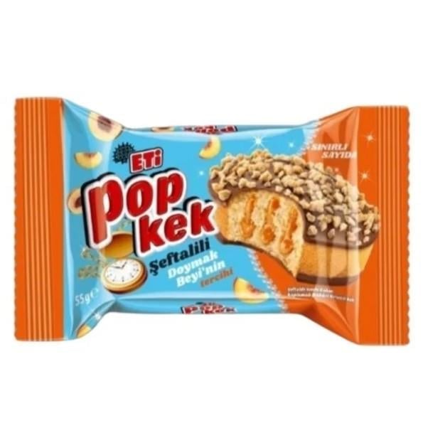 Eti Popkek Şeftali 55 Gr x24 lü Koli