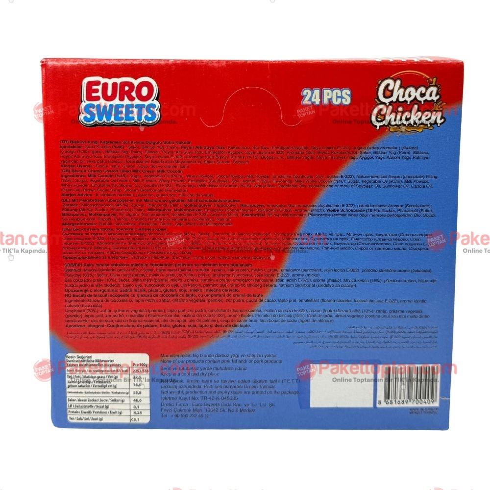 Euro Sweet Choco Chicken 45 Gr x24 lü Paket