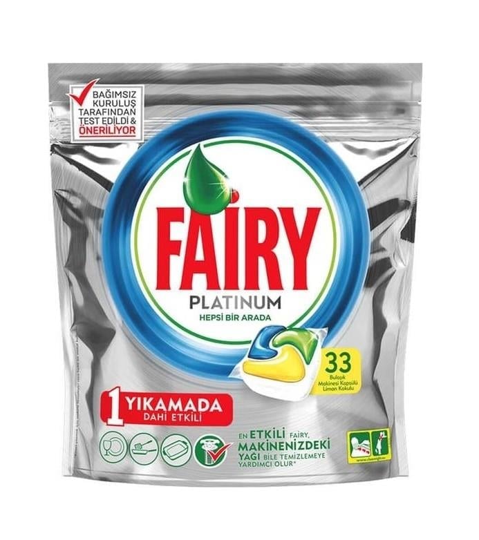 Fairy Platinum Hepsi Bir Arada 33 lü Tablet
