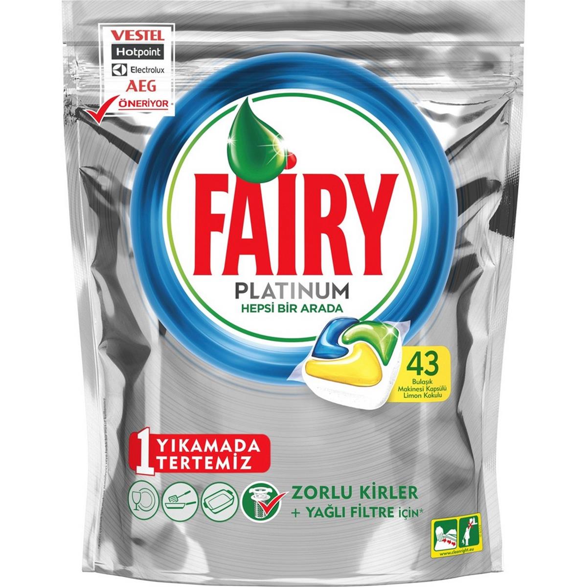 Fairy Platinum Hepsi Bir Arada 43 lü Tablet