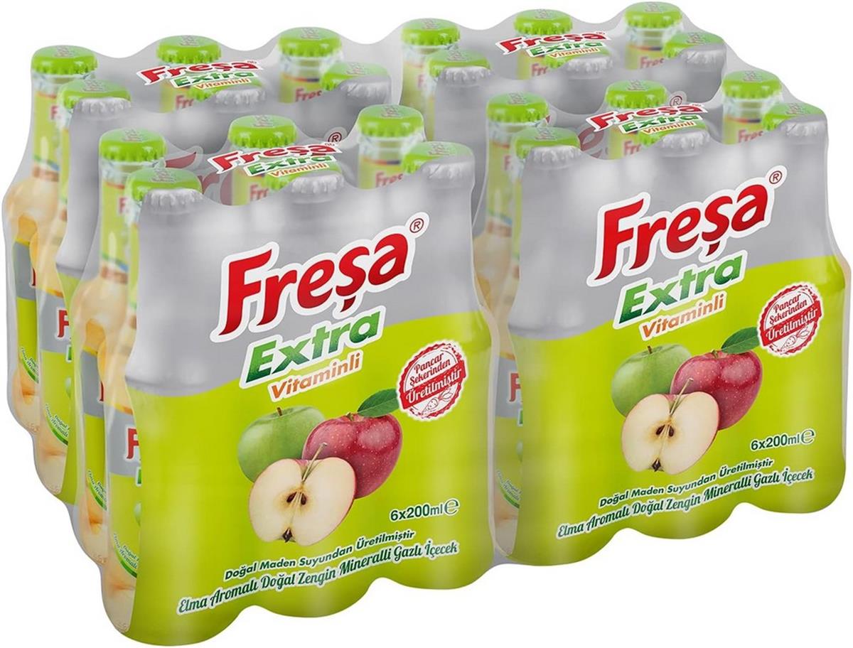 Freşa Extra Elma Aromalı Maden Suyu 200 ml