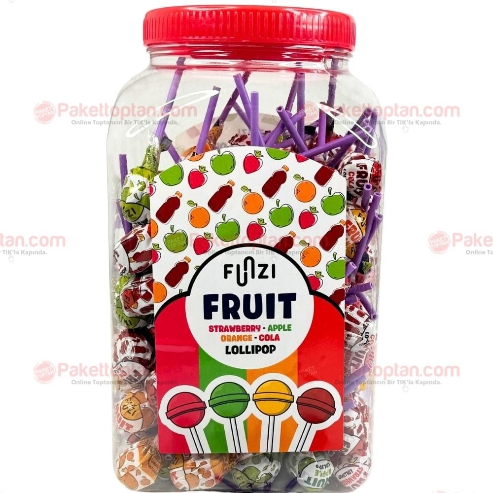 Funzi 9 Gr Saplı Şeker 180 Adetli