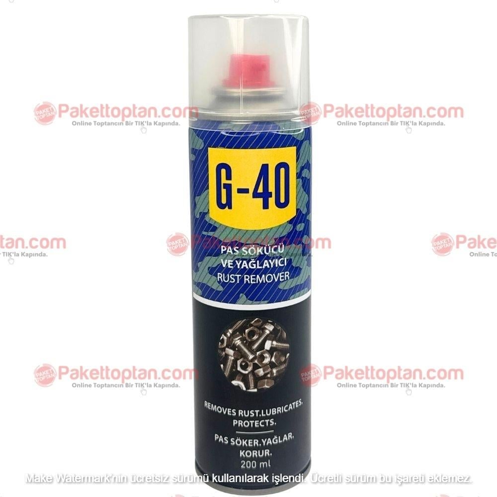 G-40 200 Ml Pas Sökücü Yağlayıcı Sprey