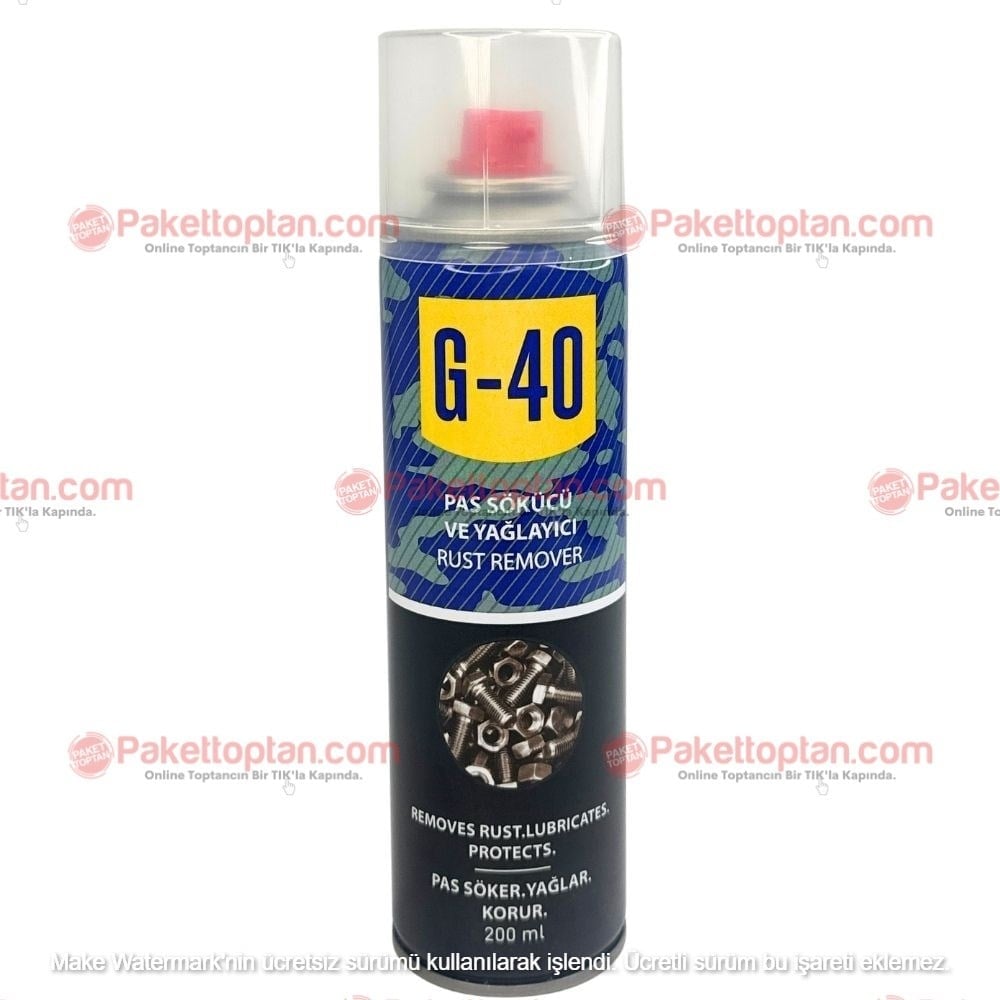 G-40 200 Ml Pas Sökücü Yağlayıcı Sprey