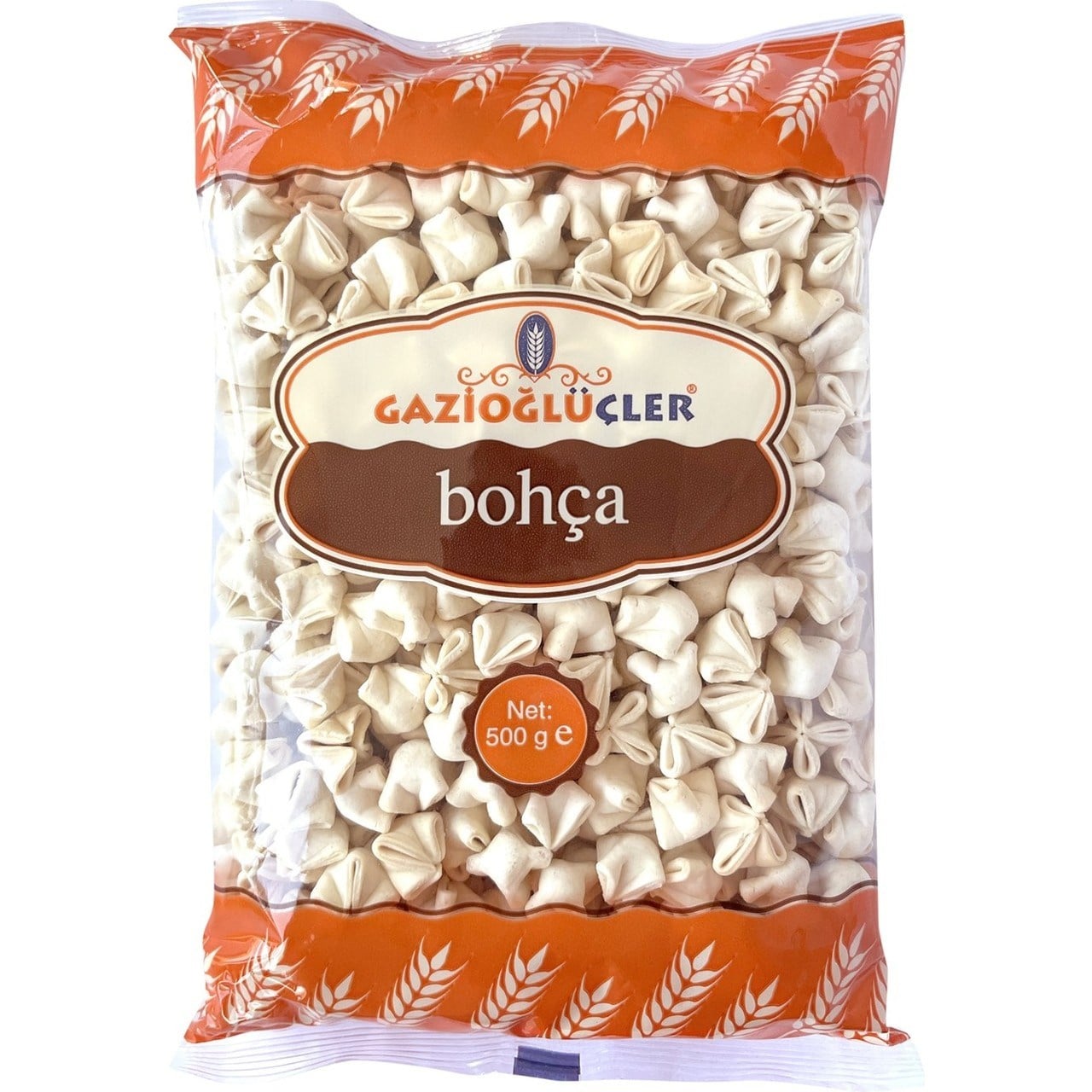 Gazioğlu Üçler Bohça Mantı 500 Gr x20 li Koli