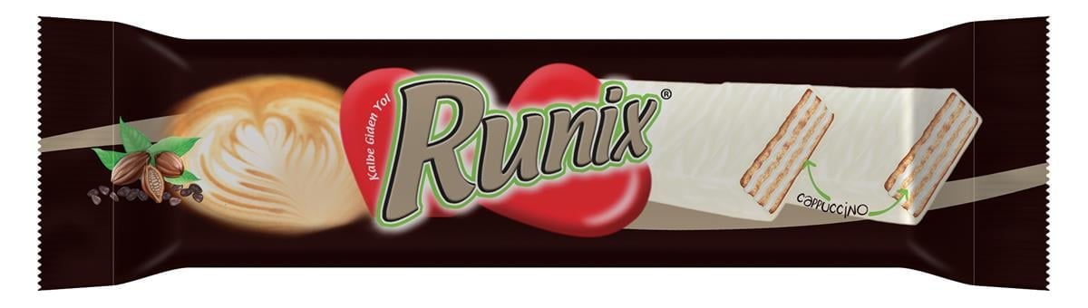 Hazal Runix Kapuçino Aromalı Gofret 40 Gr