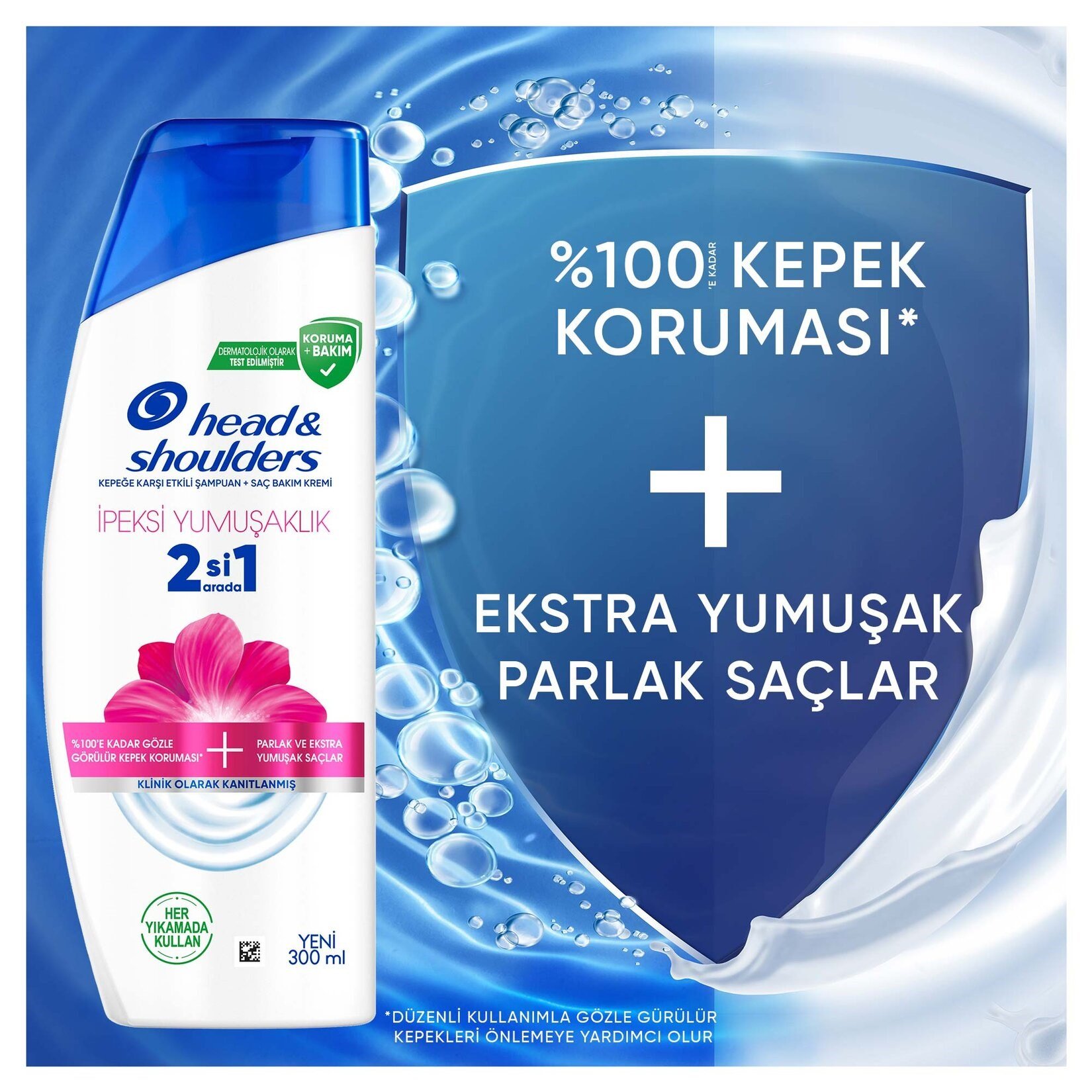 Head and Shoulders 300 Ml İpeksi Yumuşaklık 2 in 1