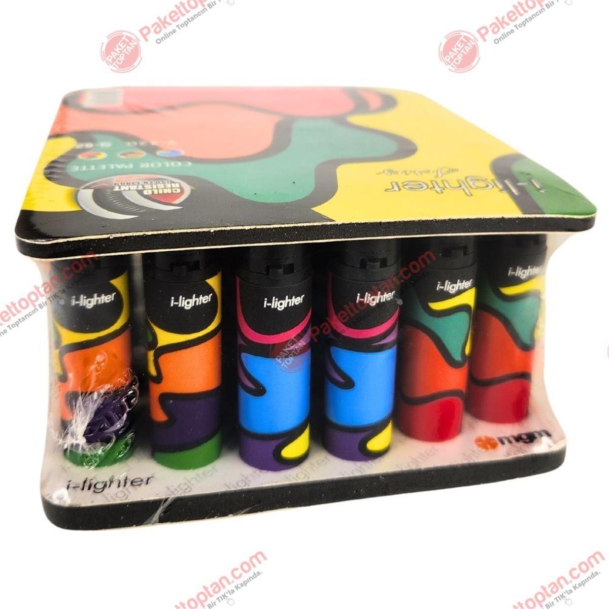 İ-Lighter Y-220 S-62-63 Taşlı Çakmak 