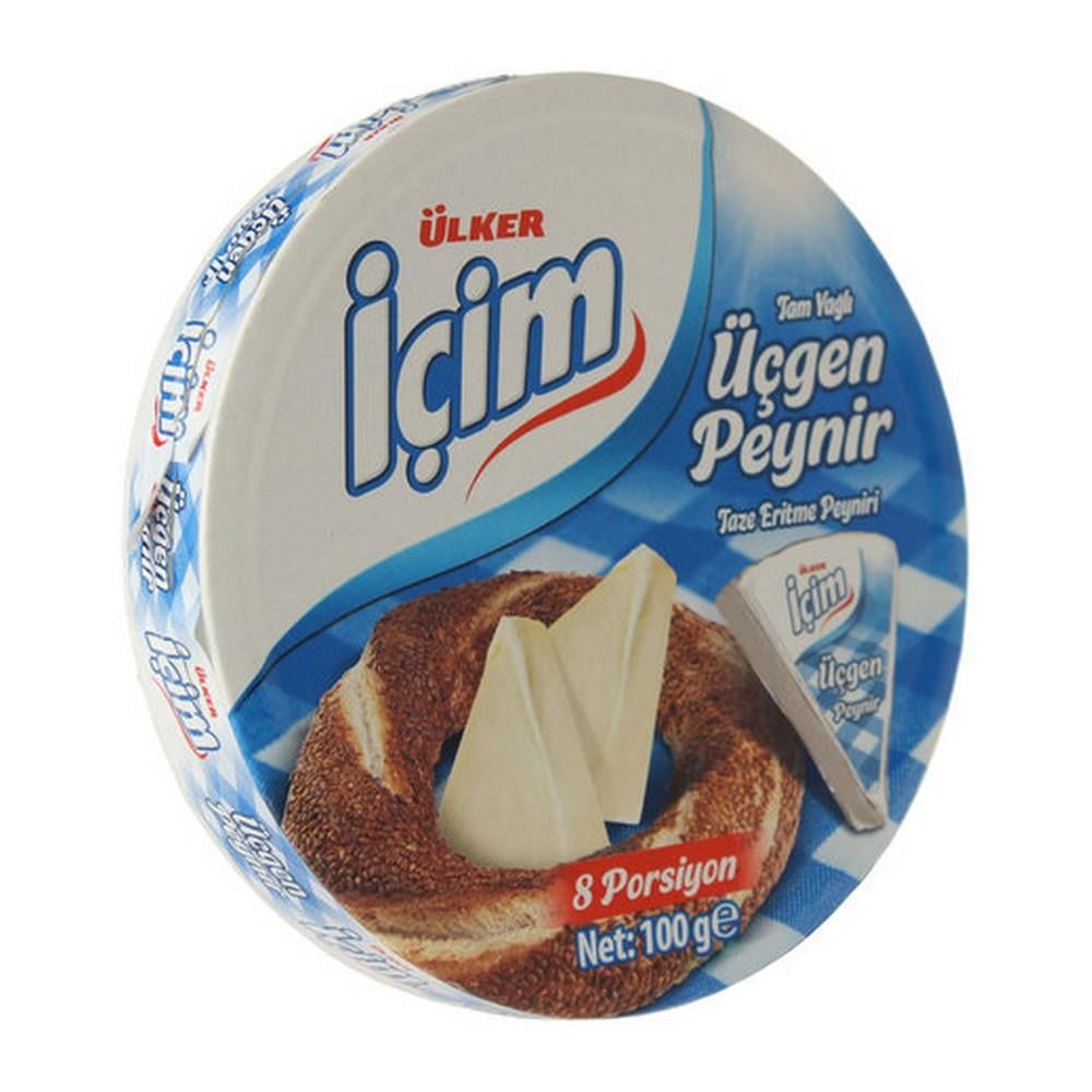İçim Üçgen Peynir 100 gr Yarım Yağlı 8 Adetli