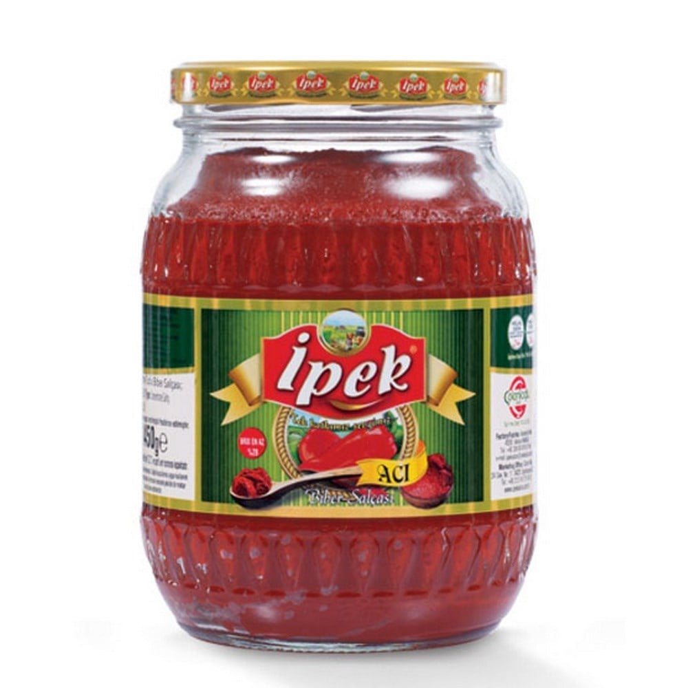 İpek 1450 Gr Cam Acı Biber Salçası