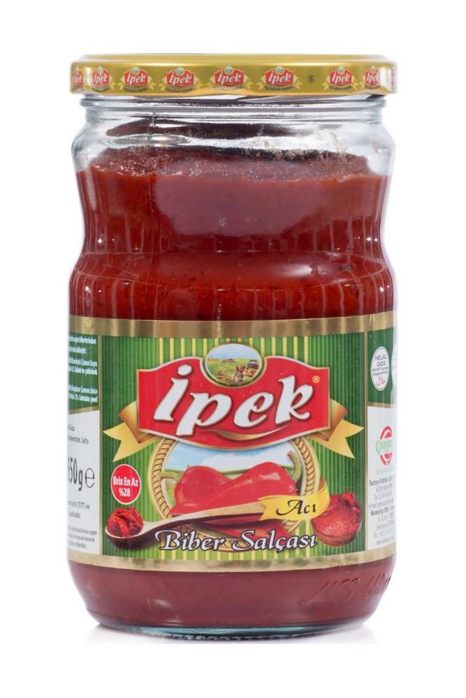 İpek 650 gr Acı Biber Salçası