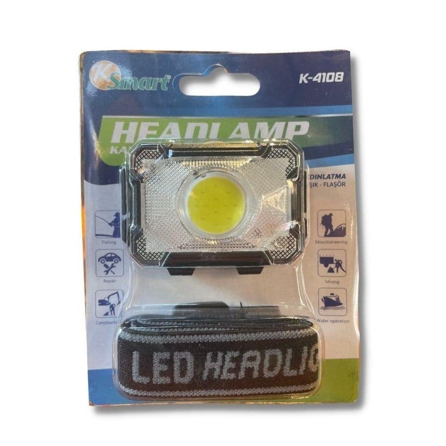 K-Smart Kafa Lambası Pilli K-4108