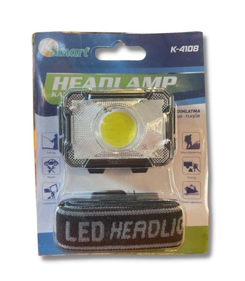 K-Smart Kafa Lambası Pilli K-4108