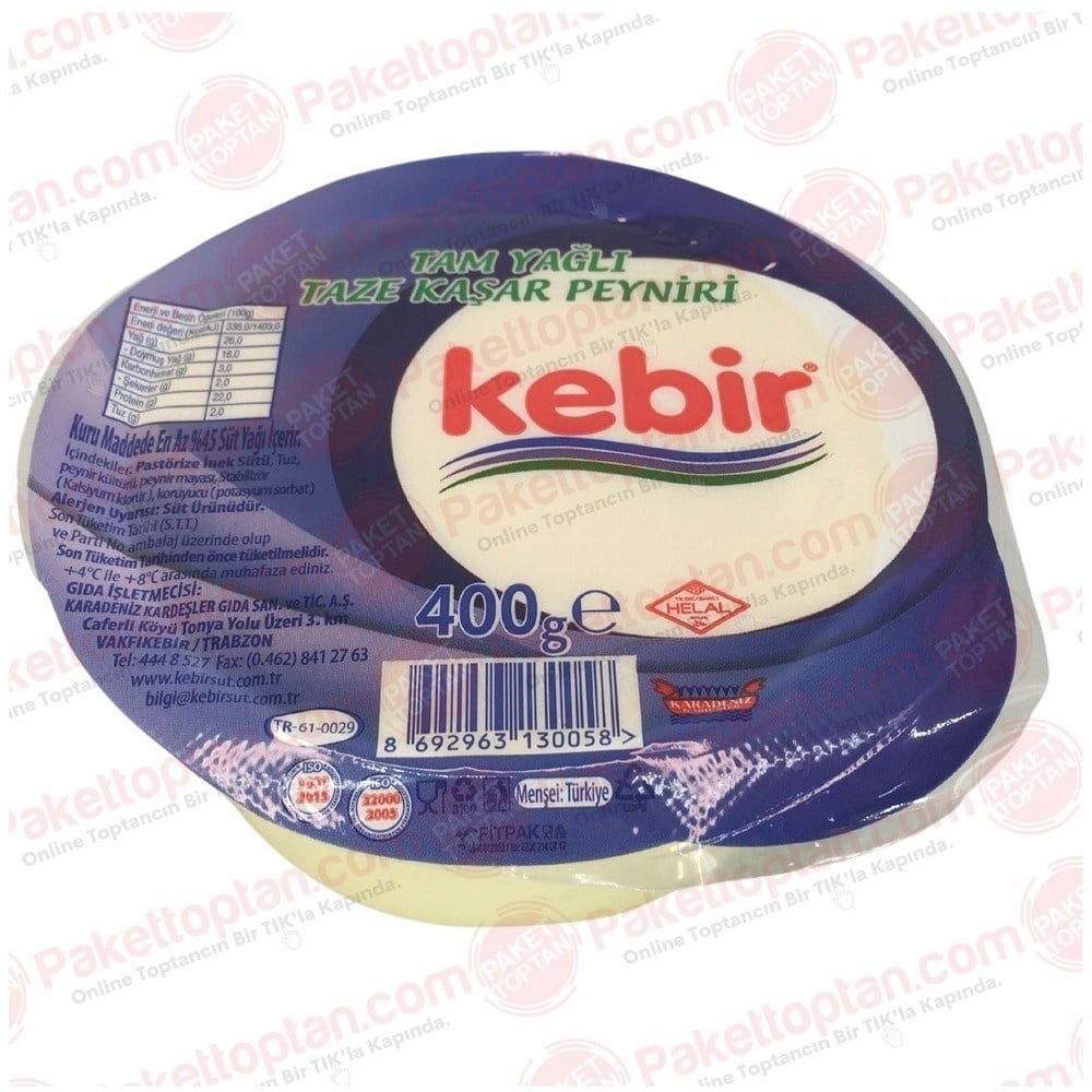 Kebir 400 gr Kaşar Peyniri