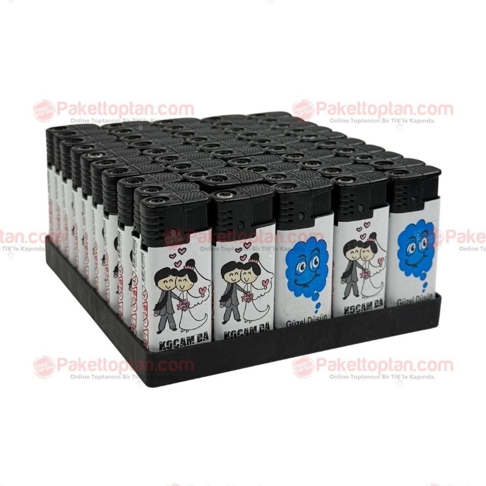 Koko Turbo 1800 Çakmak Karışık x50 li Paket