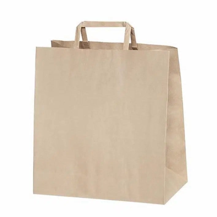 Kraft Çanta Kağıt Saplı 28x17x29 x250 li Koli