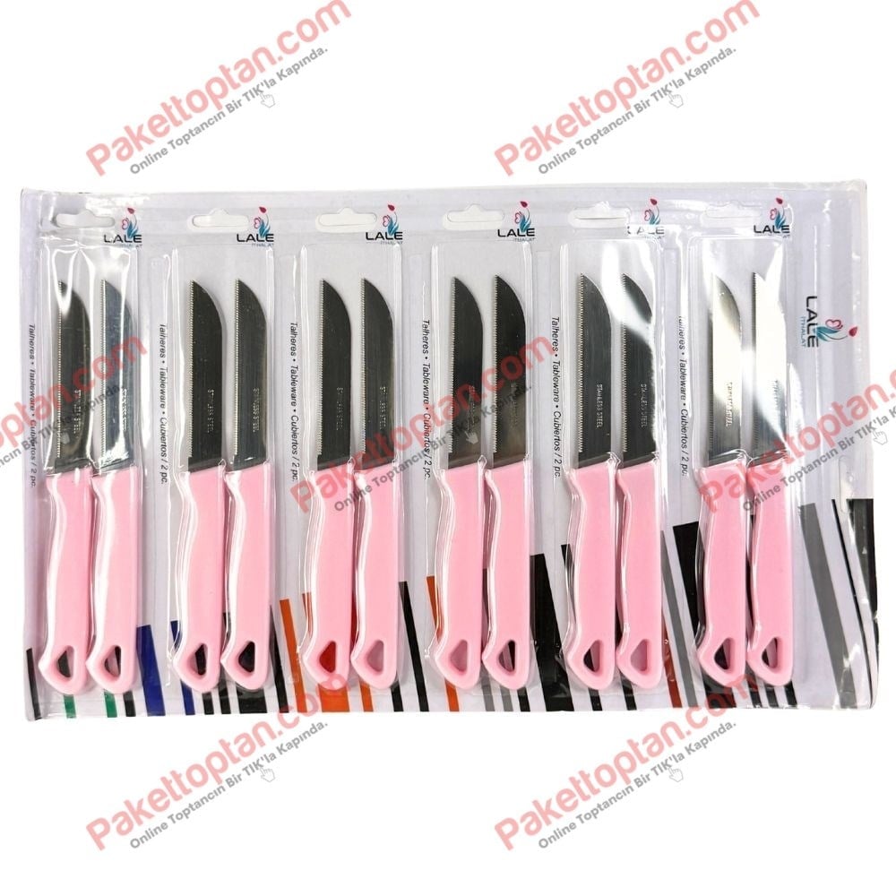 Lale 2 li Meyve Bıçağı x6 lı Paket