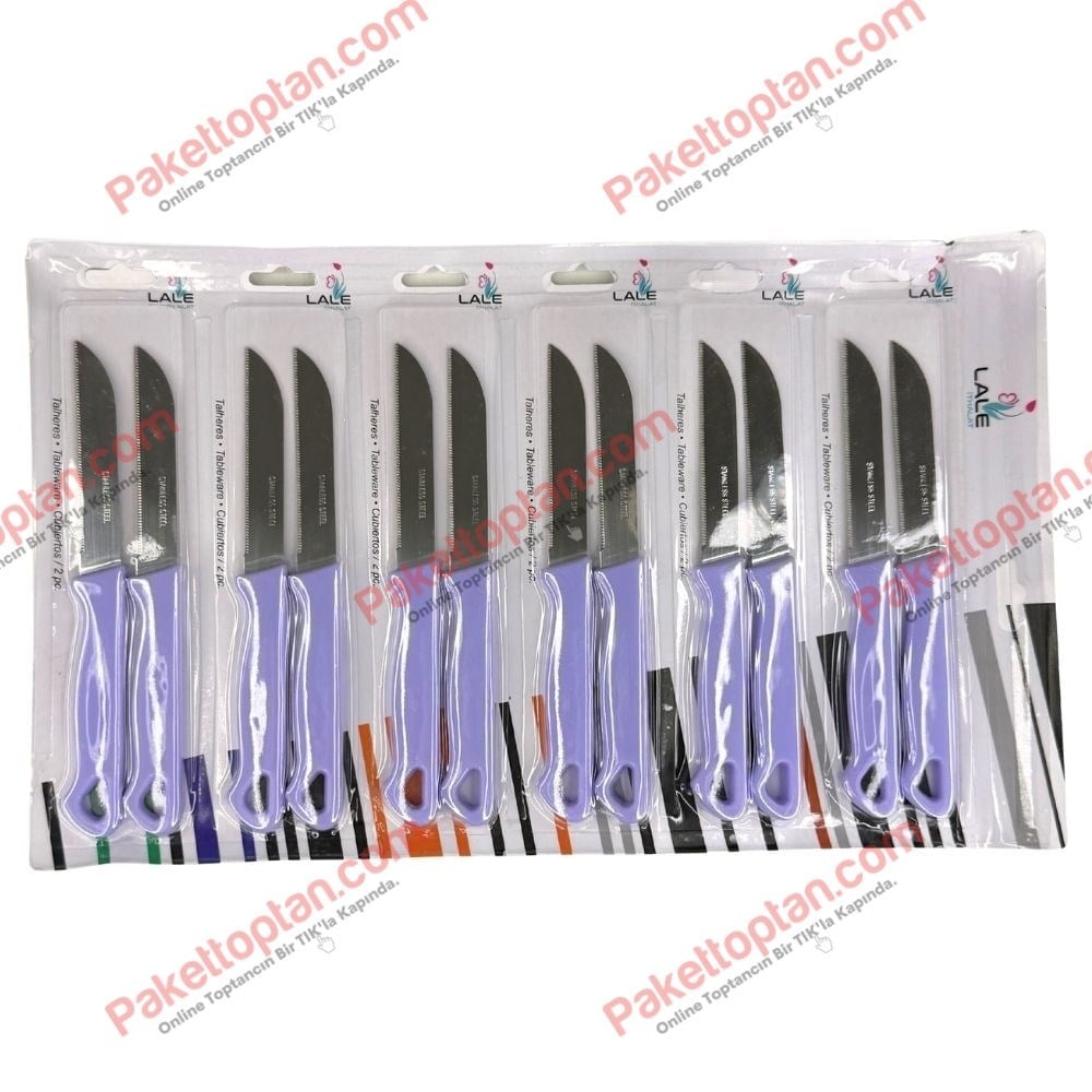 Lale 2 li Meyve Bıçağı x6 lı Paket