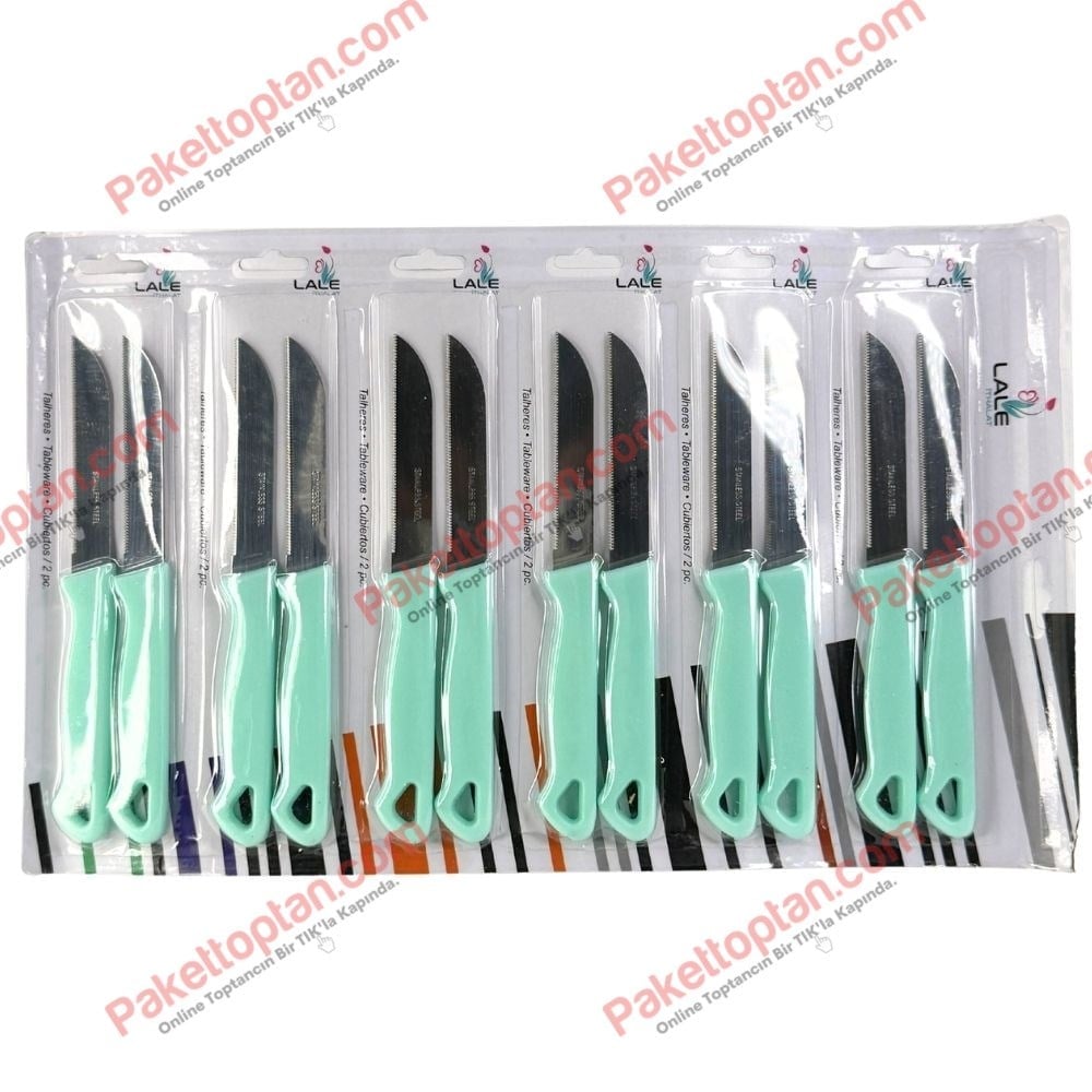 Lale 2 li Meyve Bıçağı x6 lı Paket
