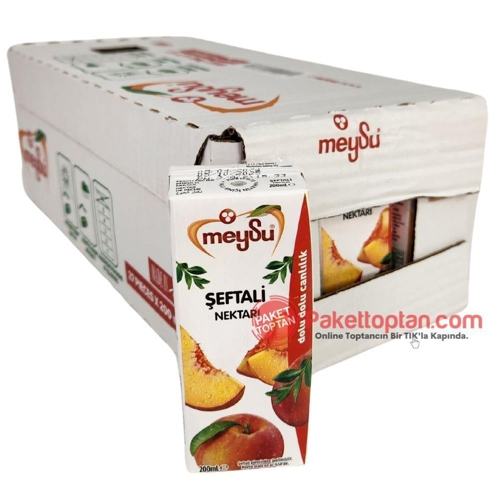 Meysu 200 Ml Şeftali Nektarı x27 li Koli