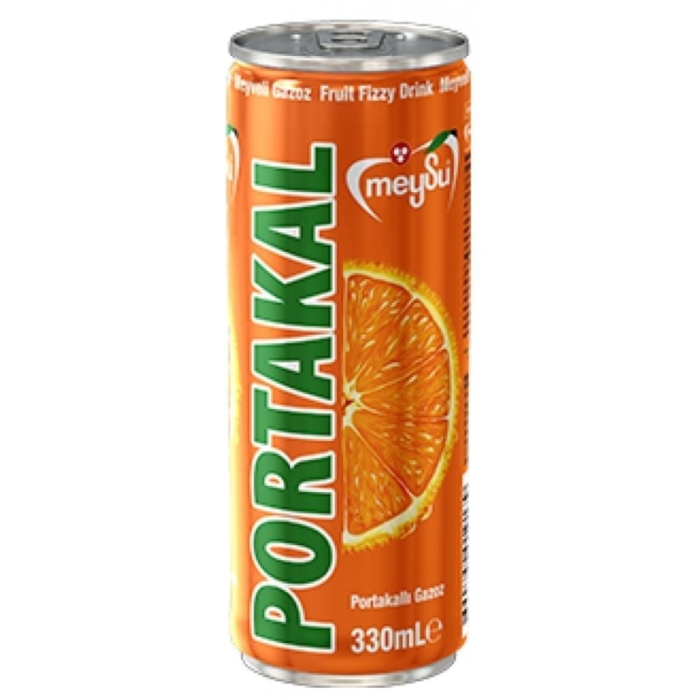 Meysu Portakal 330 ml Teneke x24 lü Koli