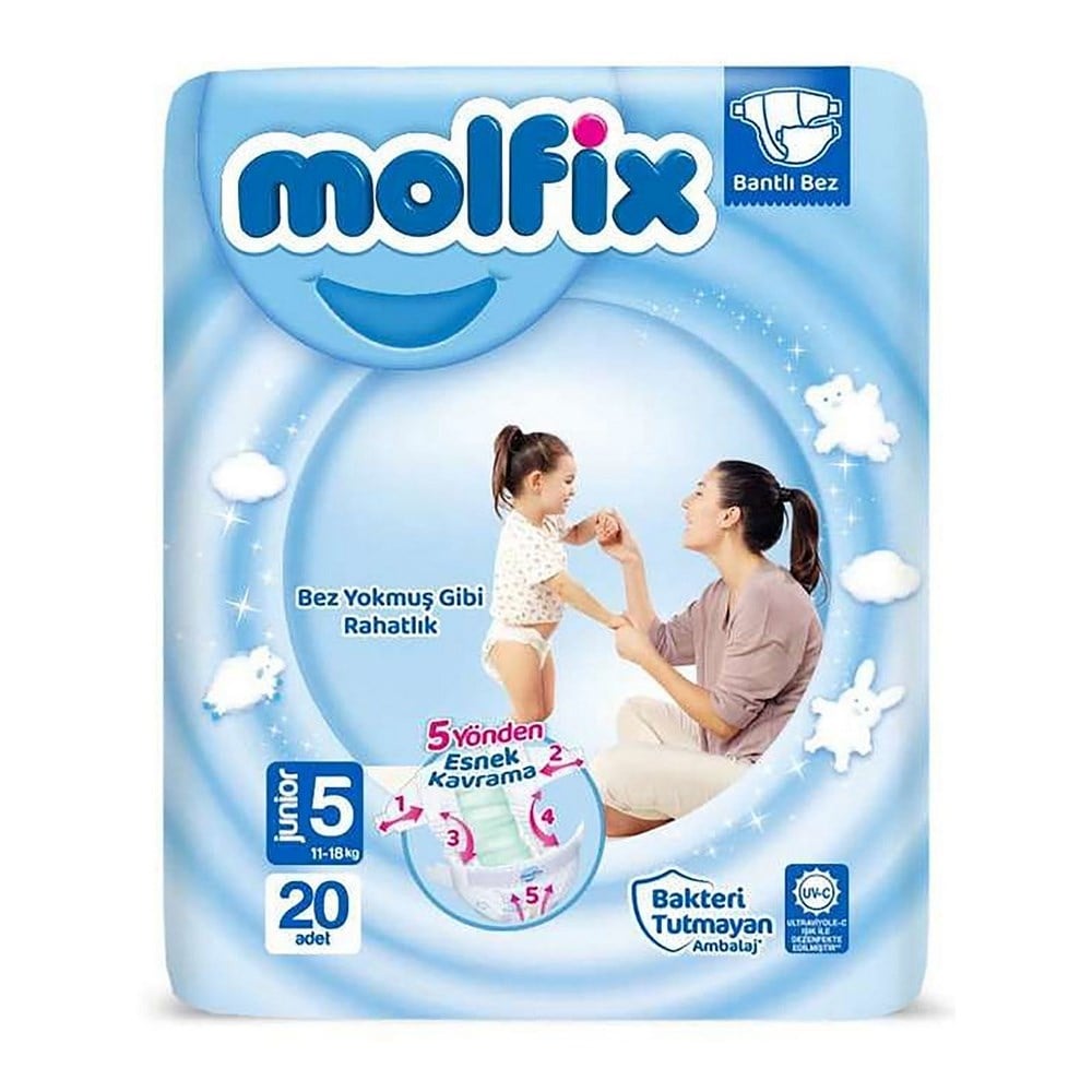 Molfix Jumbo 5 Numara 20 Adetli
