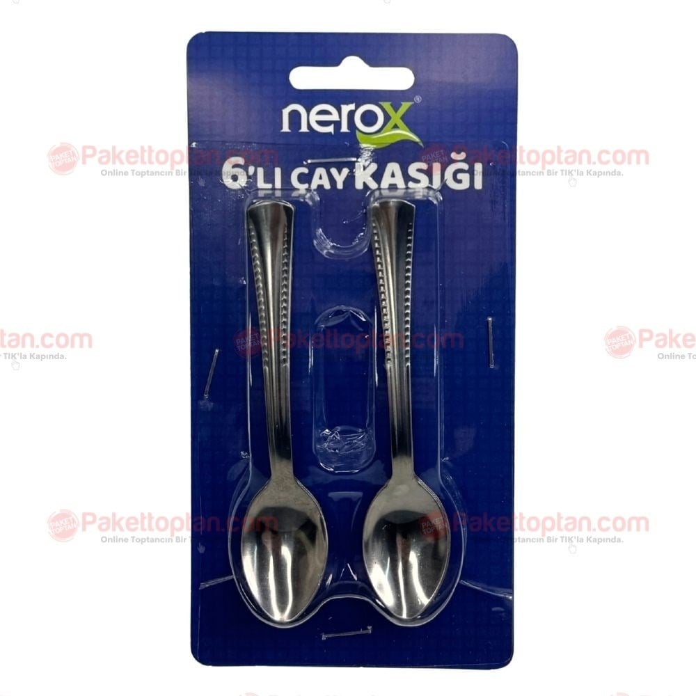 Nerox 6 lı Çay Kaşığı NRX-F238 x12 li Paket