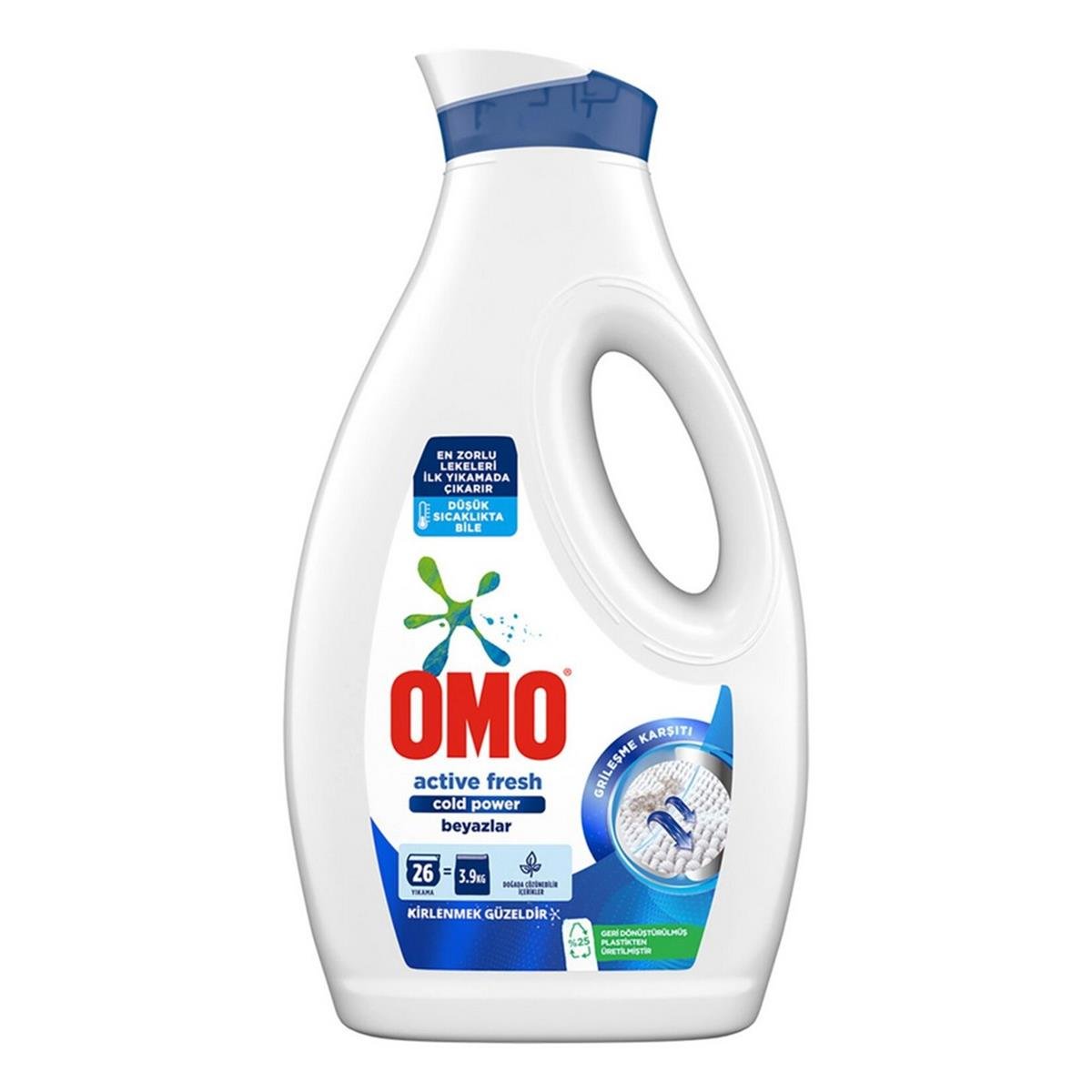 Omo Sıvı 1,69 lt Active Fresh Cold Power Beyazlar