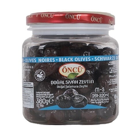 Öncü 360 Gr Siyah Zeytin MS (261-320 Kalibre)