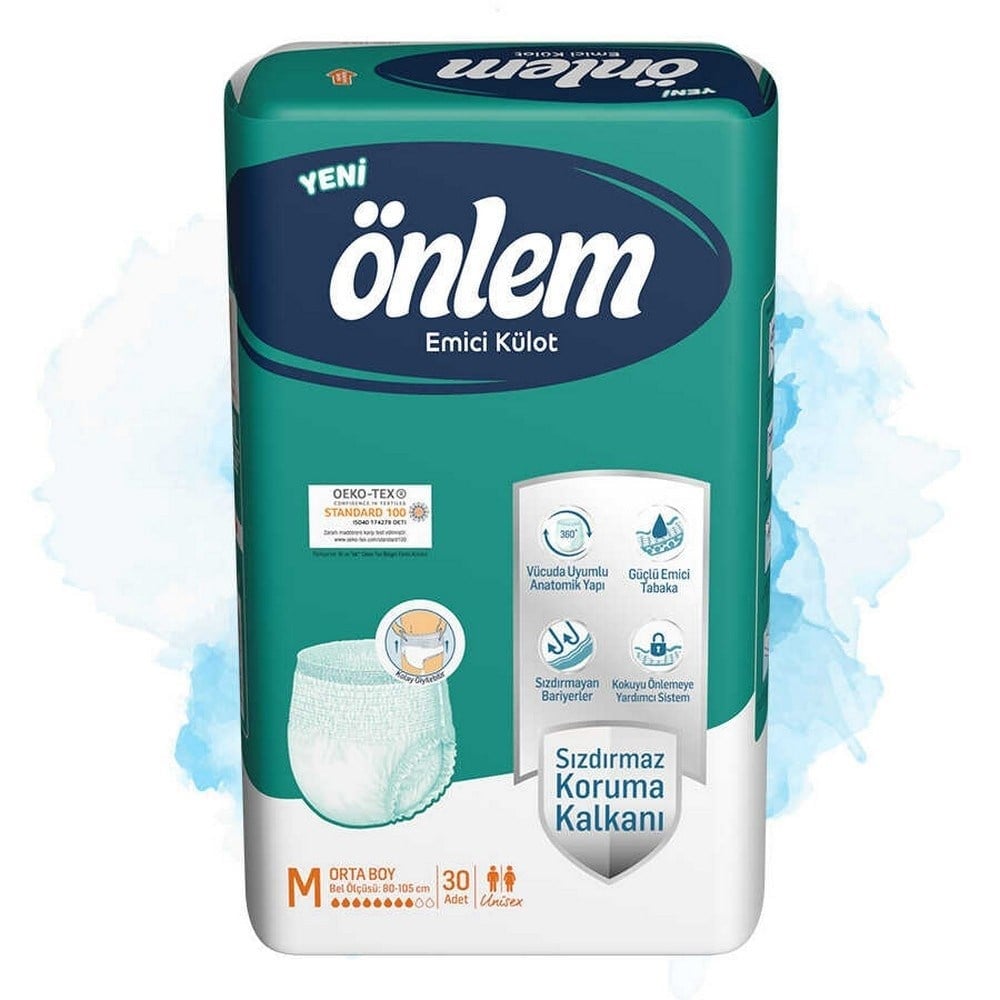 Önlem Hasta Bezi Külot 30 Adetli Medium Boy