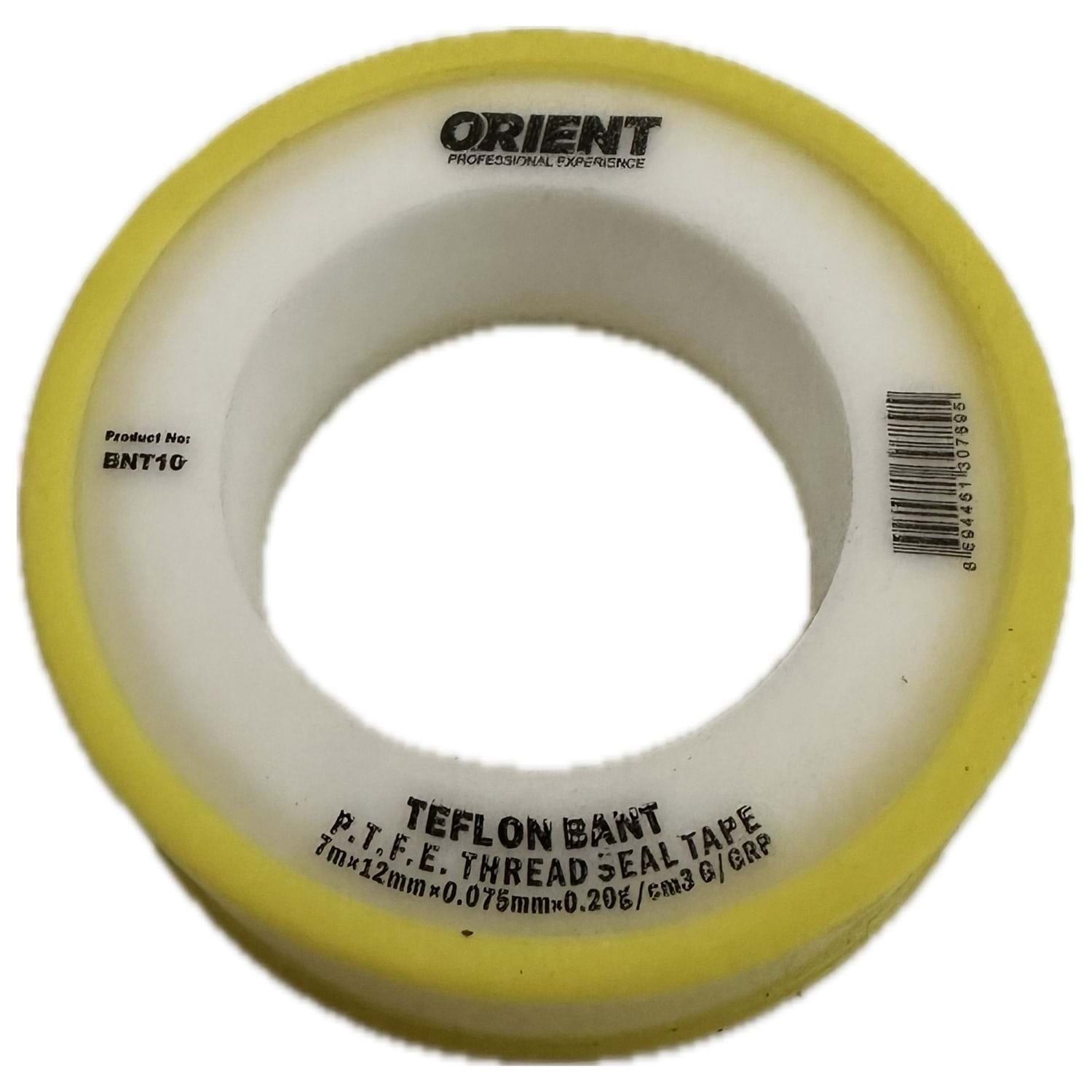 Orient Teflon Su Bandı 12 mm 7 Mt