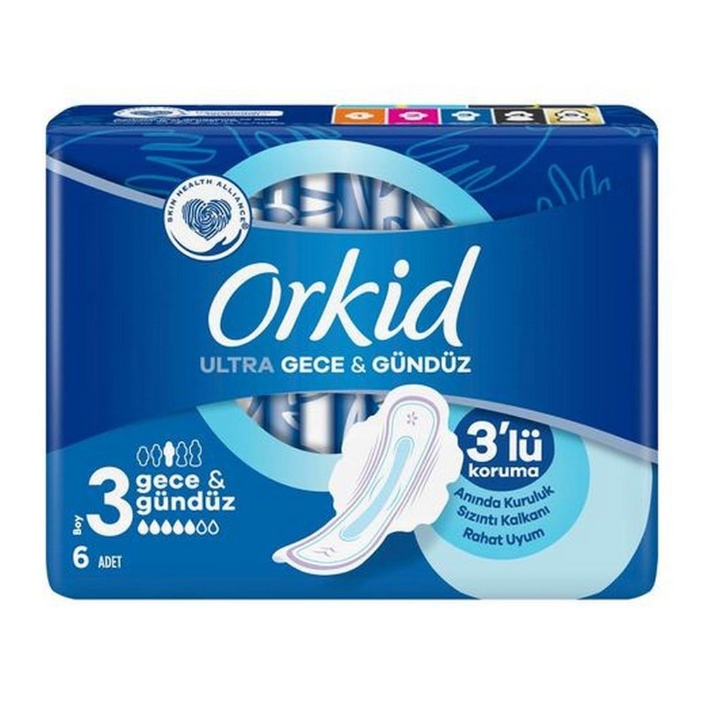 Orkid Ultra Gece ve Gündüz 6 lı Karma Paket