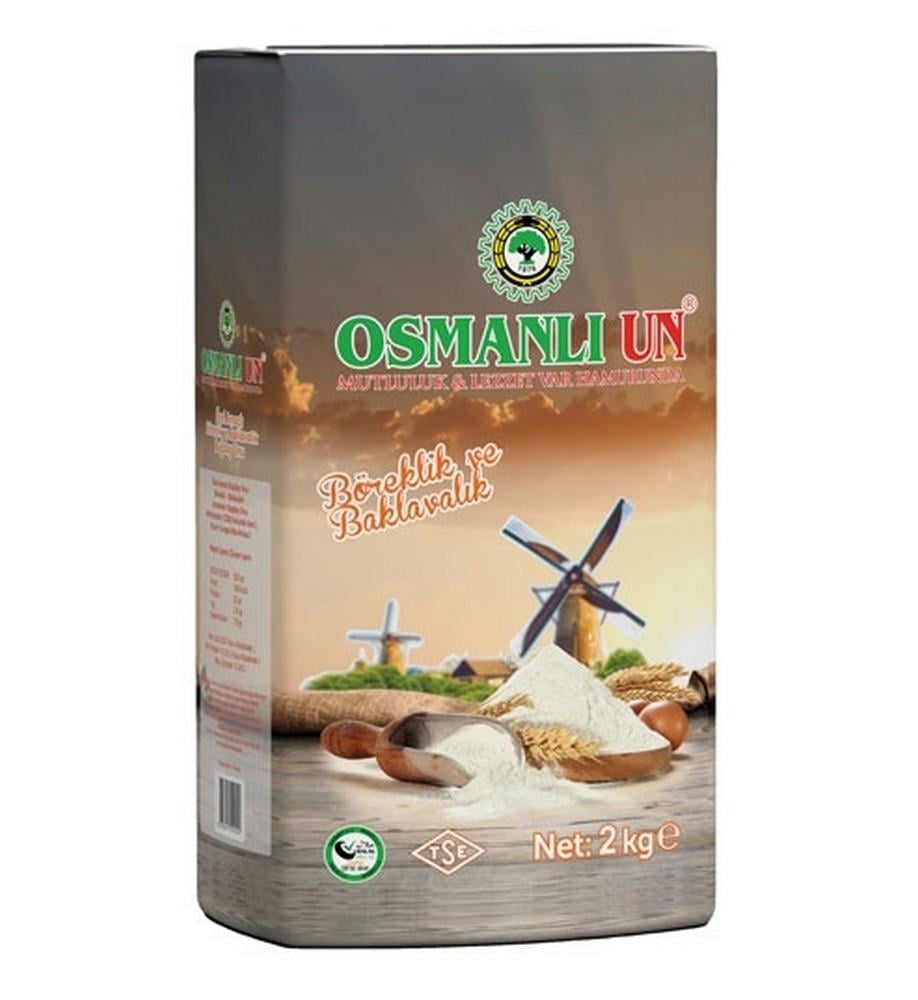 Osmanlı 2 kg Un Böreklik Pastalık x8 li Koli