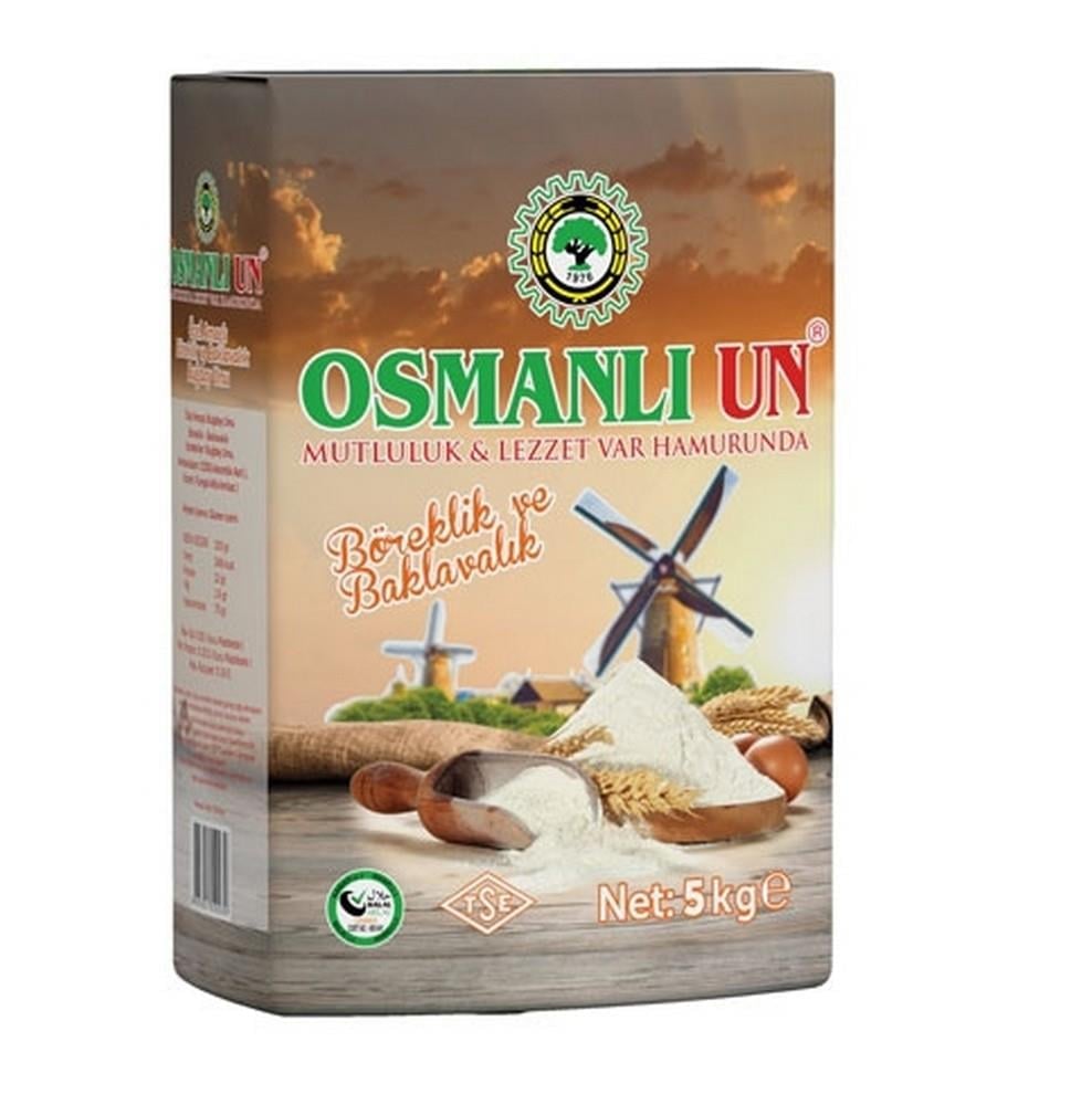 Osmanlı 5 kg Un Böreklik Pastalık x3 lü Koli